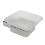 QT Modern Bathroom Soap Dish - Stainless Steel