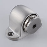 Premium Round Stainless Steel Magnetic Doorstop with Catch